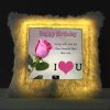 Vickvii Printed Happy Birthday To My Wife I Love You  Led Cushion With Filler (38*38CM) | Save 33% - Rajasthan Living 8