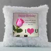 Vickvii Printed Happy Birthday To My Wife I Love You  Led Cushion With Filler (38*38CM) | Save 33% - Rajasthan Living 9