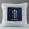 Vickvii Printed Happy Birthday With Candles Led Cushion With Filler (38*38CM) | Save 33% - Rajasthan Living 9