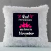 Vickvii Printed Real Princess Are Born In November Led Cushion With Filler (38*38CM) | Save 33% - Rajasthan Living 9