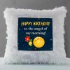 Vickvii Printed Happy Birthday To The Angle Of My Morning Led Cushion With Filler (38*38CM) | Save 33% - Rajasthan Living 9