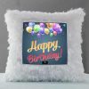 Vickvii Printed Happy Birthday With Baloons Led Cushion With Filler (38*38CM) | Save 33% - Rajasthan Living 9