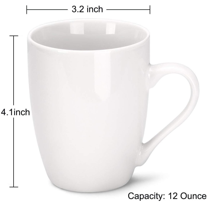 Aj Prints Ceramic Mug – 1 Piece, White, 350 ml | Save 33% - Rajasthan Living 8