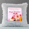 Vickvii Printed Happy Birthday With An Amazing Life Ahead Led Cushion With Filler (38*38CM) | Save 33% - Rajasthan Living 9