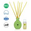 Iris New Lemon Grass Fragances Reed Diffuser Set with Oil 60ml With Ceramic Pot & Diffuser Stick | Save 33% - Rajasthan Living 13