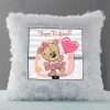 Vickvii Printed Happy Birthday Text With Cute Teddy Led Cushion With Filler (38*38CM) | Save 33% - Rajasthan Living 9