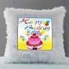 Vickvii Printed Happy Birthday With Cake  Led Cushion With Filler (38*38CM) | Save 33% - Rajasthan Living 9