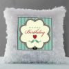 Vickvii Printed Happy Birthday With Cute Birds Led Cushion With Filler (38*38CM) | Save 33% - Rajasthan Living 9