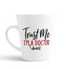Aj Prints Trust Me. I’m Almost A Doctor – 12oz Latte Mug – Funny Printed Coffee Mug Tea Mug, Milk Cup Friend Gifts Ceramic Cup | Save 33% - Rajasthan Living 9