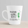 Aj Prints Positive Work Skills Funny Buttefly Design Conical Coffee Mug-White-Cute Funny Mug-Gift for Brother,Gift for Sister | Save 33% - Rajasthan Living 10