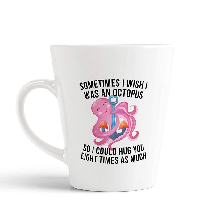 Aj Prints Funny Octopus Cartoon Pinted Conical Coffee Mug- Gift for Kids, Mom | Save 33% - Rajasthan Living 5