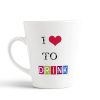 Aj Prints I Love to Drink Printed Conical Coffee Mug- Milk Mug – 12Oz Coffee Mug- Gift for Him/Her | Save 33% - Rajasthan Living 9