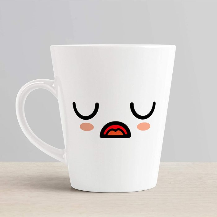 Aj Prints Conical Latte Mug 12oz Cute Creative Cartoon Face Expression Mug Gift | Save 33% - Rajasthan Living 6