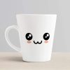 Aj Prints Conical Latte Mug 12oz Cute Creative Cartoon Face Expression Mug Gift | Save 33% - Rajasthan Living 10
