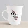 Aj Prints Motivation Quotes Conical Coffee Mug- Believe Printed Milk Mug- 12Oz Mug Gift for Mom, Dad, Sister | Save 33% - Rajasthan Living 10