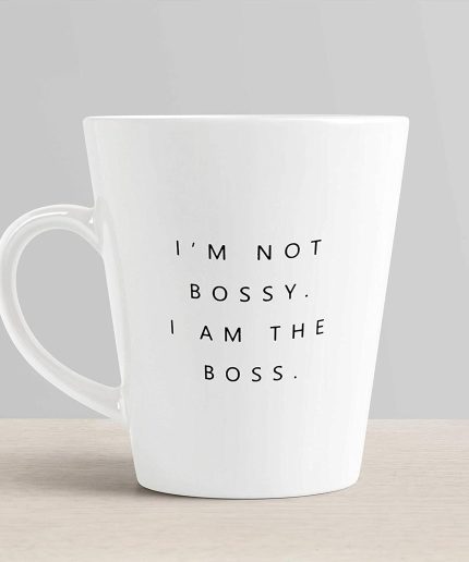 Aj Prints I’m Not Bossy, I Am The Boss Mug- Funny 12 oz Latte Coffee Mug Cup Gift for Her | Save 33% - Rajasthan Living 3