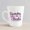 Aj Prints Grandma Bestie Printed Conical Mug- White Ceramic Mug Gift for Grandma, Mom | Save 33% - Rajasthan Living 10