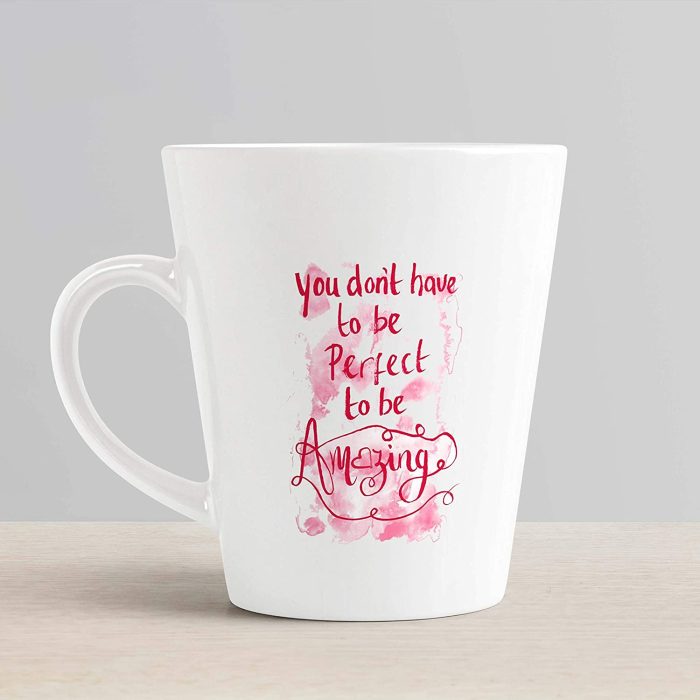 Aj Prints Motivational Quotes Printed Conical Coffee Mug- 12Oz Inspirational Coffee Mug | Save 33% - Rajasthan Living 6