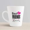 Aj Prints Friendship Quotes Conical Coffee Mug- Best Friends Forever Printed Tea Cup- Gift for Best Friend | Save 33% - Rajasthan Living 9