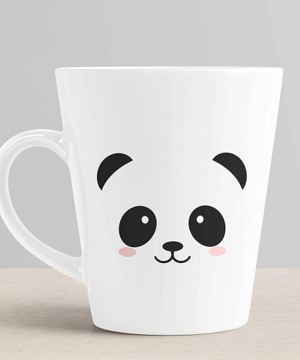 Aj Prints Panda Face Design Printed On White Conical Coffee Mug-12Oz Tea Cup-Gift for Bridal Parties,Funny Mug,Gift for Boyfriend/Girlfriend | Save 33% - Rajasthan Living 3