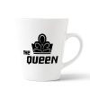 Aj Prints Queen Conical Latte Mug ? 12oz Queen Mug ? Valentine?s Day Gift – Wife – Girlfriend – Funny Mug – Gifts ? Anniversary,… | Save 33% - Rajasthan Living 9