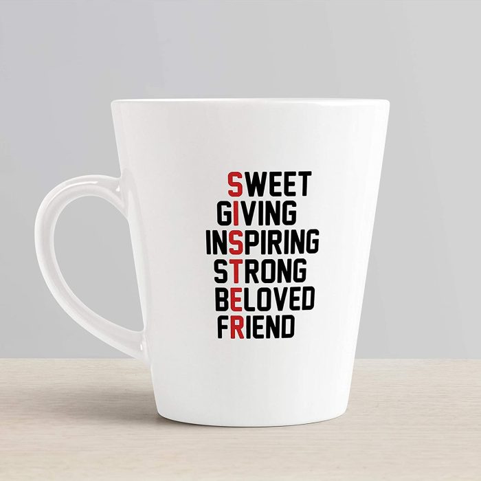 Aj Prints Sweet Giving Inspiring Strong Beloved Friend Printed Conical Coffee Mug- 12Oz Coffee Mug Gift for Friend | Save 33% - Rajasthan Living 6