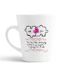 Aj Prints You’re The Missing Piece I’ve Been Trying to find Printed Conical Coffee Mug-White Ceramic Tea Cup-12 Oz-Unique Gift for his and her | Save 33% - Rajasthan Living 9