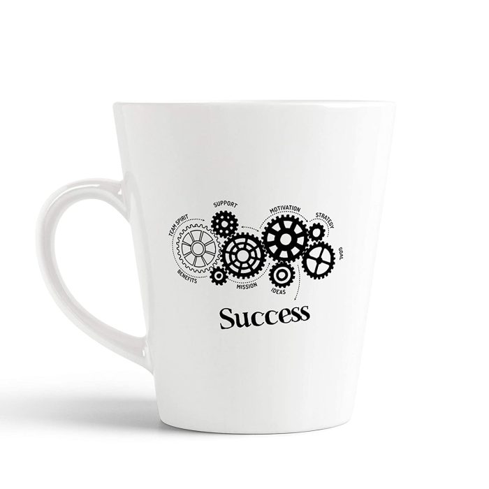 Aj Prints Teamwork Success Motivational Ceramic Latte Mug 12 oz Conical Coffee Cup Gifts for Team | Save 33% - Rajasthan Living 5