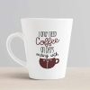Aj Prints I Only Need Coffee On Days Ending with Y Printed Conical Coffee Mug- Funny Tea Cup- 12Oz | Save 33% - Rajasthan Living 10