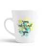 Aj Prints Your only Limit is You. Inspirational Quotes Conical Coffee Mug- White Ceramic Mug- 12Oz | Save 33% - Rajasthan Living 9