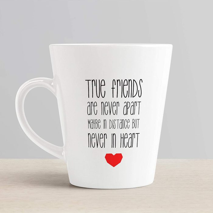 Aj Prints Ture Friend Printed Conical Coffee Mug for Friendship Day-350ml-White | Save 33% - Rajasthan Living 6