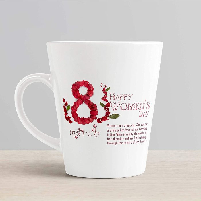 Aj Prints Women’s Day Printed Conical Coffee Mug- Inspirational Quotes Coffee Mug- Gift for Mom, Wife, Sister | Save 33% - Rajasthan Living 6