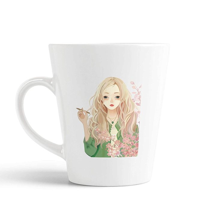 Aj Prints Cute Doll Printed Conical Coffee Mug- Gift for Girl, Gift for Wife, Gift for Girlfriend | Save 33% - Rajasthan Living 5