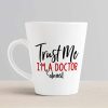 Aj Prints Trust Me. I’m Almost A Doctor – 12oz Latte Mug – Funny Printed Coffee Mug Tea Mug, Milk Cup Friend Gifts Ceramic Cup | Save 33% - Rajasthan Living 10