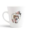 Aj Prints Cute Couple Cartoon Printed Conical Coffee Mug- 350ml Mug Gift for Girlfriend, Boyfriend, Husband, Wife | Save 33% - Rajasthan Living 9