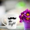 Aj Prints Funny Wedding Gift – Mr. Right Mug 12Oz Conical Mug – Cone Shaped Ceramic Cup – Engagement Gifts for Boyfriend, Husband, Friends | Save 33% - Rajasthan Living 11