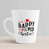 Aj Prints Daddy is My Bestie Cute Printed Conical Coffee Mug- Coffee Mug Gift for Father, White-350ml | Save 33% - Rajasthan Living 10