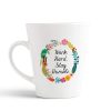 Aj Prints Life Quotes Conical Coffee Mug- Work Hard Stay Humble Printed Mug- White | Save 33% - Rajasthan Living 9