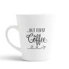 Aj Prints Funny Conical Coffee Mug-But First Coffee Printed Mug-Funny Birthday Gift | Save 33% - Rajasthan Living 9
