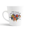 Aj Prints Grow Through What You Go Through Printed Conical Coffee Mug- Ceramic Milk Mug Gift for Husband, Father, Mom | Save 33% - Rajasthan Living 9