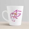 Aj Prints Princess Girl Unicorn Printed Conical Coffee Mug- Funny Coffee Mug- 12Oz | Save 33% - Rajasthan Living 10