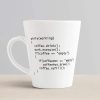 Aj Prints Coffee++ Program Funny Ceramic Conical Coffee Mug (White, 12 oz) | Save 33% - Rajasthan Living 11