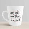 Aj Prints Super Wife, Super Mom, Super Tired Printed Conical Coffee Mug- White Ceramic Mug Gift for Mom | Save 33% - Rajasthan Living 10