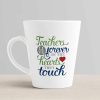 Aj Prints Teacher Mug – Teacher Live Forever in The Hearts They Touch Conical Coffee Mug White – Best Teacher’s Day Gift | Save 33% - Rajasthan Living 10