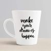 Aj Prints Make You Dreams Happen Printed Conical Coffee Mug- Gift for Mom, Gift for Father | Save 33% - Rajasthan Living 10
