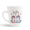 Aj Prints “U & Me” Cute Unicorn Couple Quotes Printed Ceramic Conical Coffee Mug-12Oz, Gift Ideal for Him/Her | Save 33% - Rajasthan Living 9