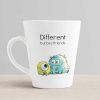 Aj Prints Different But Best Friends Quote Conical Coffee Mug-Cartoon Printed Mug 350ml Milk Mug-Unique Gift for Friends | Save 33% - Rajasthan Living 10