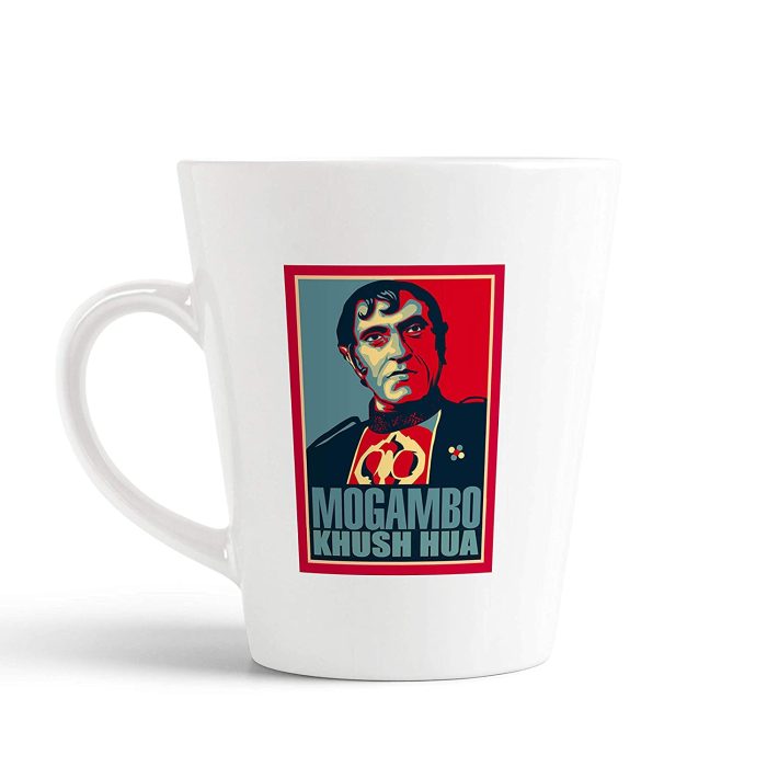 Aj Prints Mogambo Khush Hua Funny Printed Conical Coffee Mug 12Oz Coffee Mug for Office, Home | Save 33% - Rajasthan Living 5