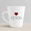Aj Prints I Miss You, I Want You, I Need You and I Love You Ceramic Conical Mug, 12 Ounce (White) | Save 33% - Rajasthan Living 11