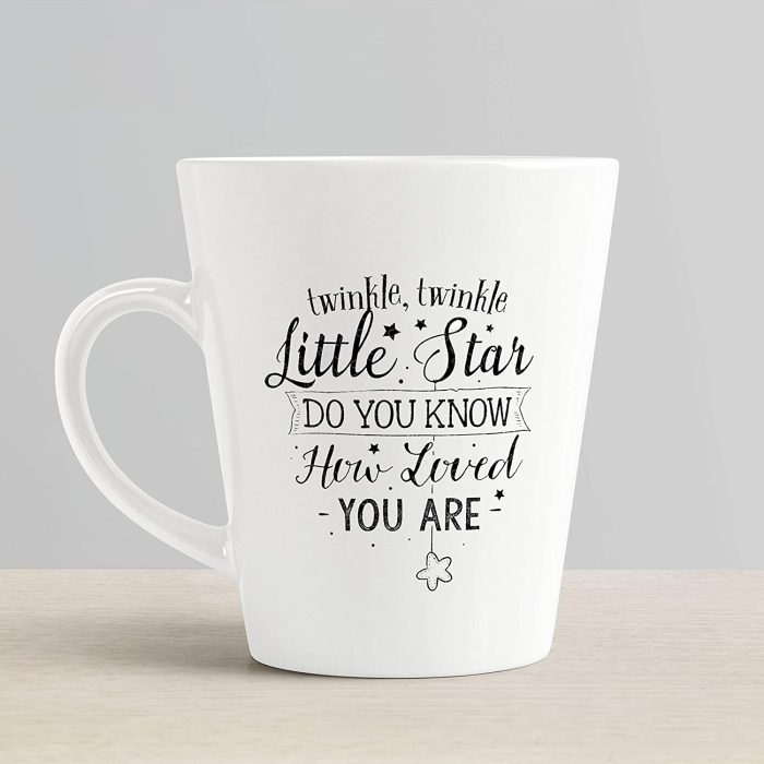 Aj Prints Funny Quotes Printed Conical Coffee Mug- Twinkle Twinkle Little Star Printed Coffee Mug | Save 33% - Rajasthan Living 6